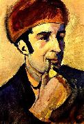 August Macke Portrait de Franz Marc oil painting picture wholesale